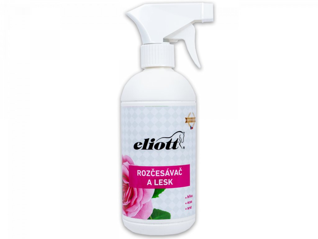 Eliott - Veterinární rozčesávač a lesk s vůní růží 500ml