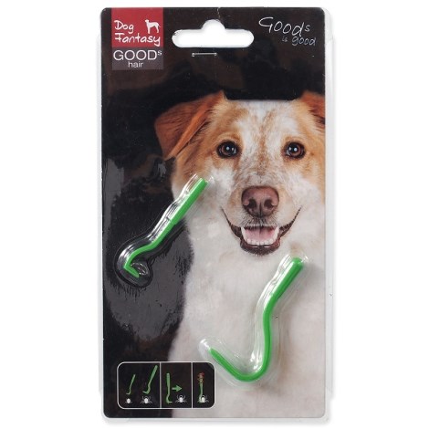 Dog Fantasy Háček na klíšťata 2 ks