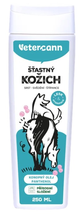 Vetercann - zklidňující šampon Šťastný kožich 250ml