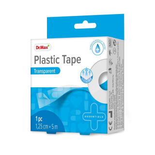 Dr. Max Plastic Tape Transparent 1 ks