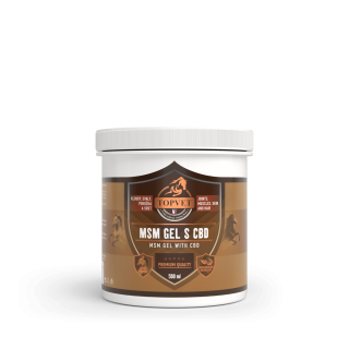 Topvet - MSM gel s CBD 500ml