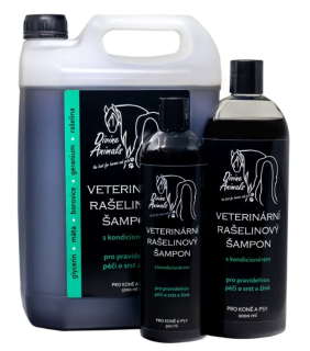 Divine Animals - Veterinární rašelinový šampon s kondicionérem