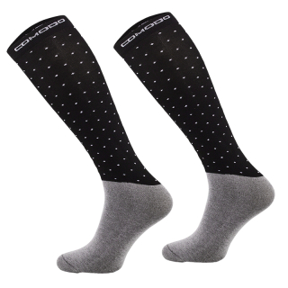 Podkolenky Comodo Microfibre dot black