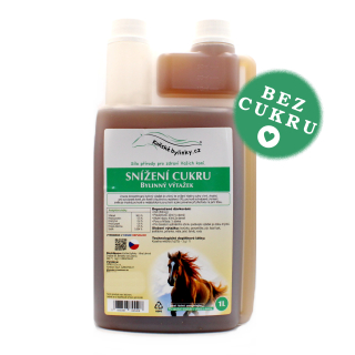 Bylinný výtažek - Snížení cukru 1l