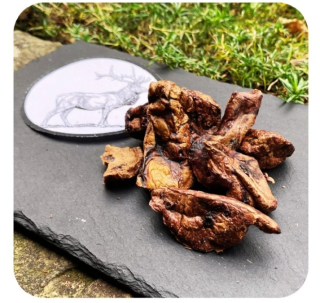 Sušené plíce z divočiny - přírodní pamlsek pro psy 250g